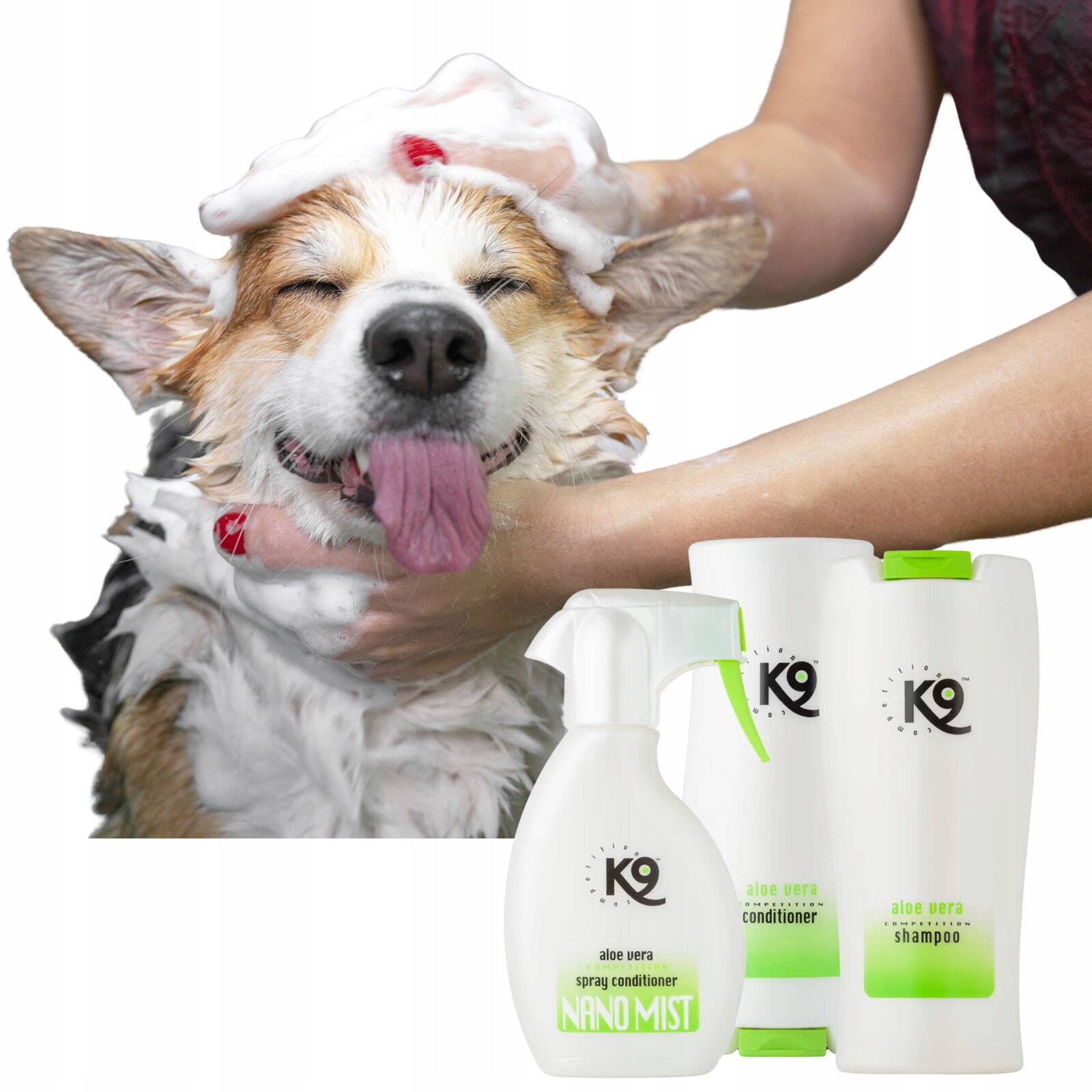 K9 Aloe Vera Nano Mist kosmetická sada s aloe vera pro citlivou pokožku
