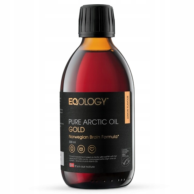 Eqology Čistý arktický olej Gold 300 ml