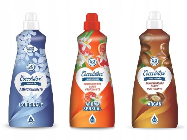 Coccolatevi Sada 3 Tekutá aviváž a změkčovačů prádla 1,25 l