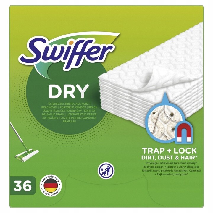 Swiffer Suché Mop Utěrky 3 6 Ks