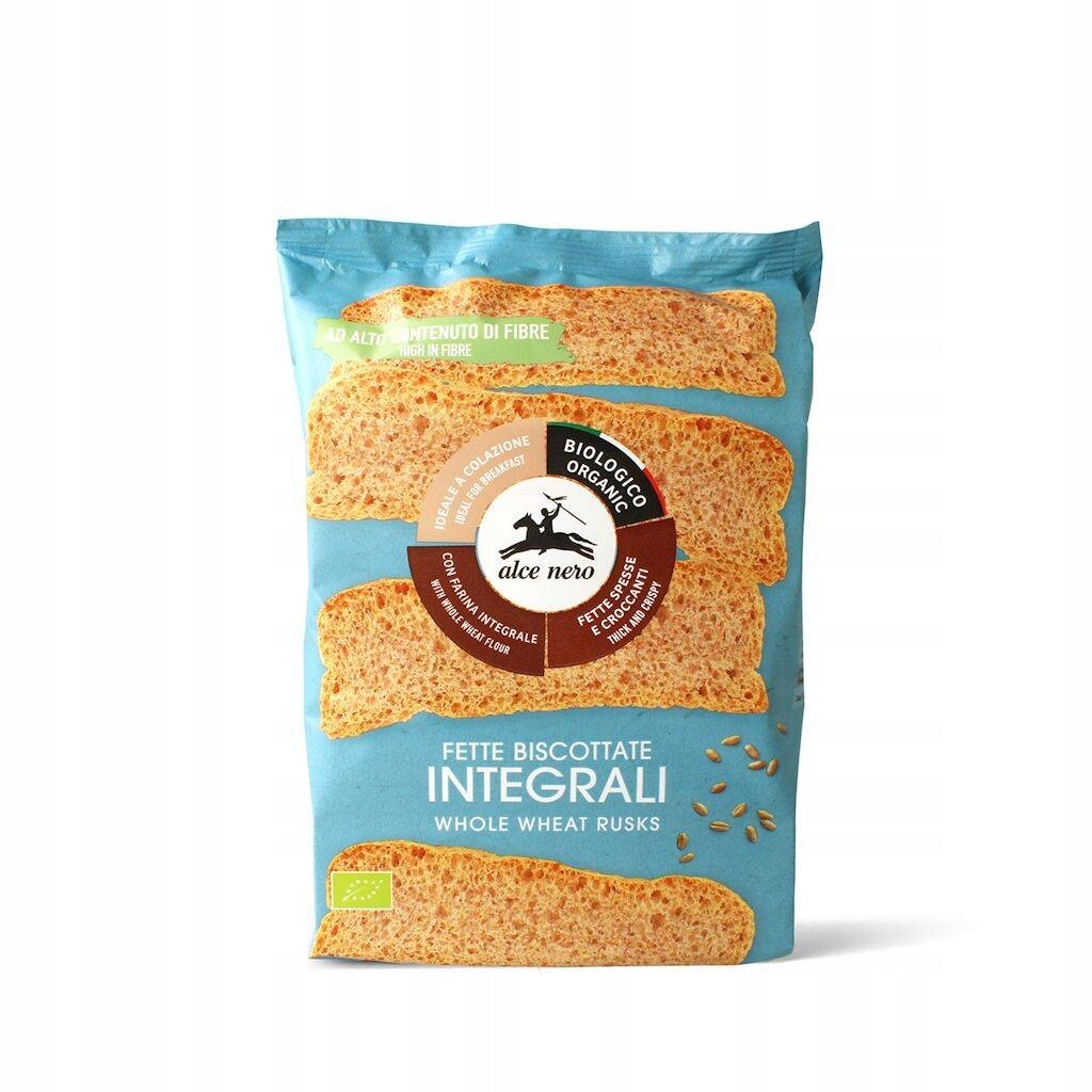 Bio Celozrné Suchárky 120 g Alce Nero