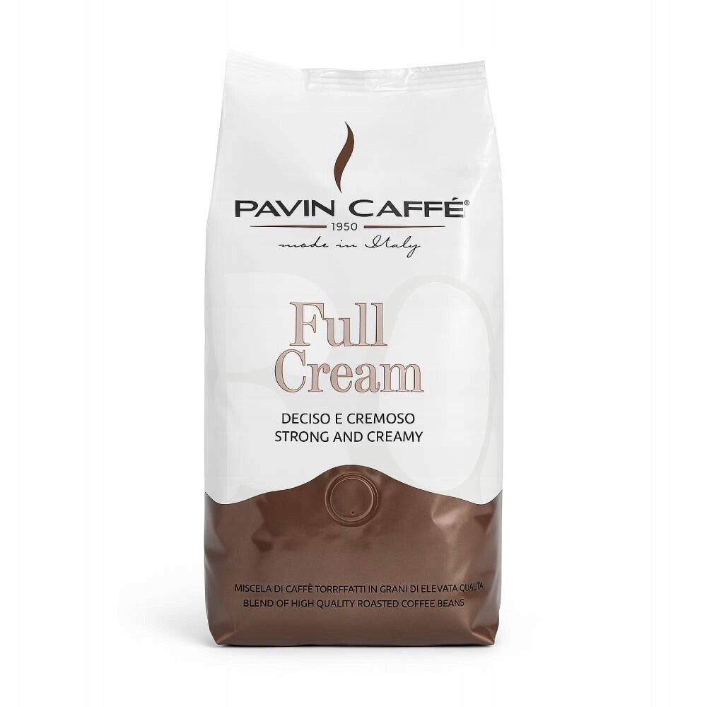 Pavin Caffè Full Cream – italská káva Arabika a Robusta 1 kg