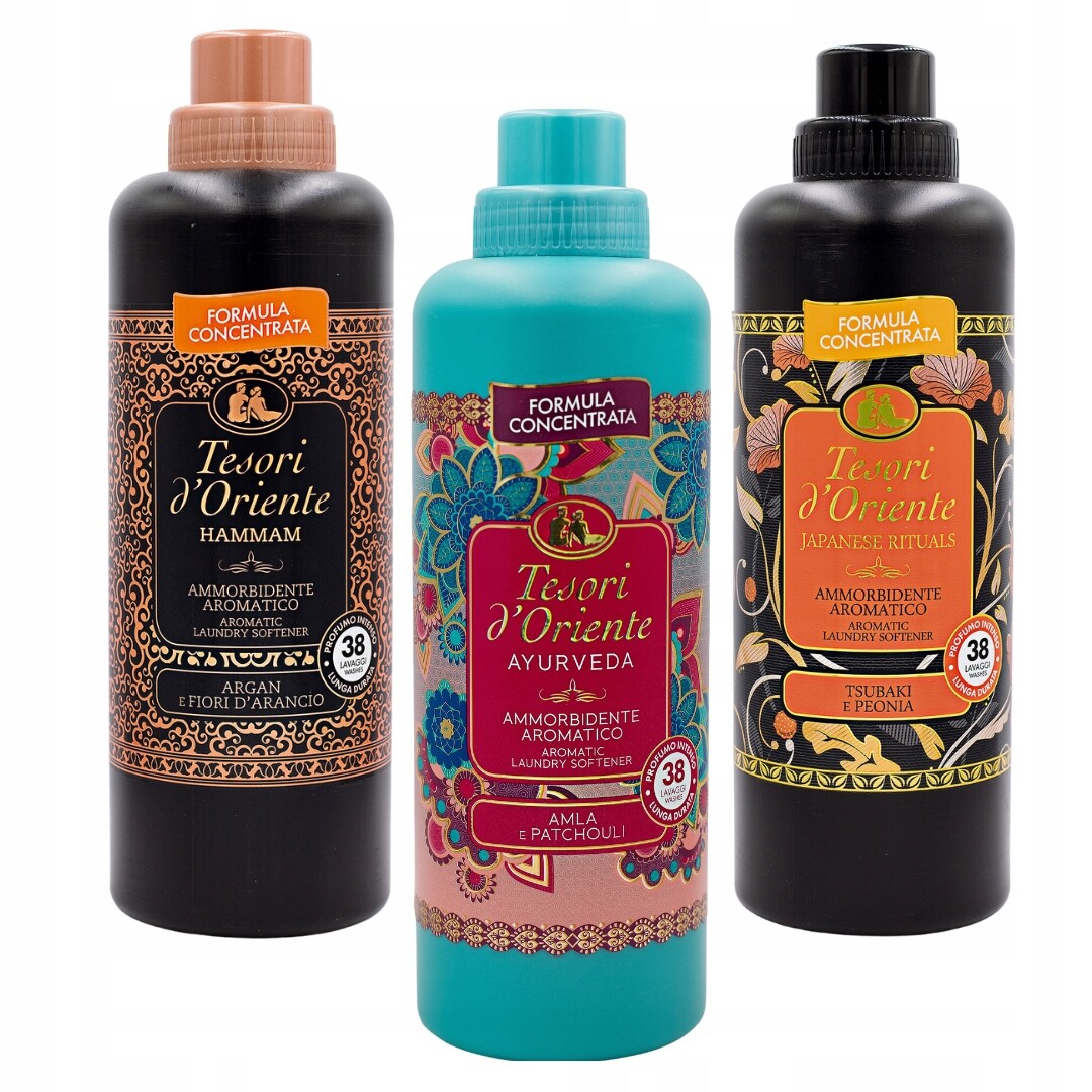 Tesori Italská sada 3 oplachovacích přípravků „haj“