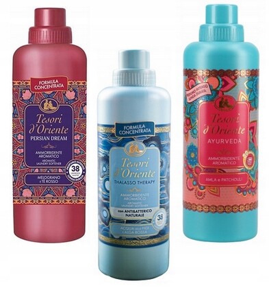 Tesori Italská sada 3 oplachovacích prostředků „pta“