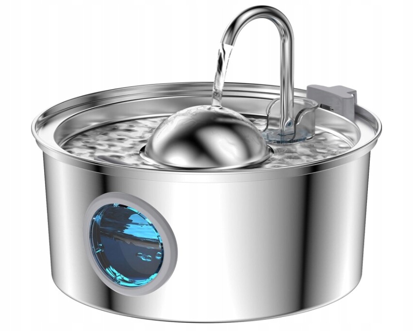 Fontánka Aonboy Pro Kočky , Nerezová Ocel 3200 ml