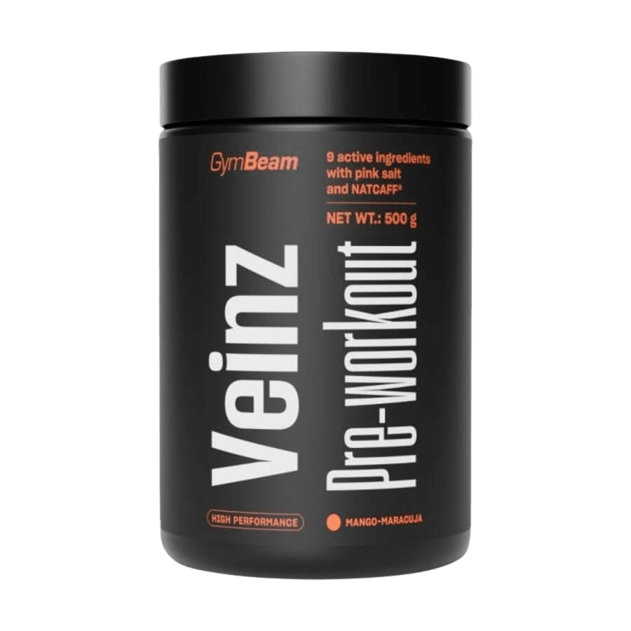 GYMBEAM Veinz Pre-workout, Mango - Marakuja 500 g