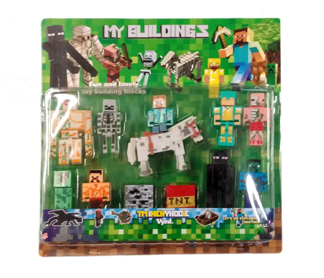 Toybit Kolekce figurek Minecraft Buildings TNT FIBH2307