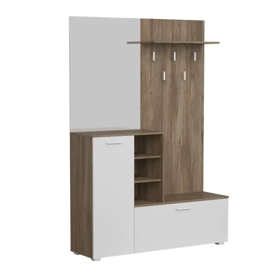 Tempo Kondela Předsíňová sestava VETLANDA - dub ansberg/bílá