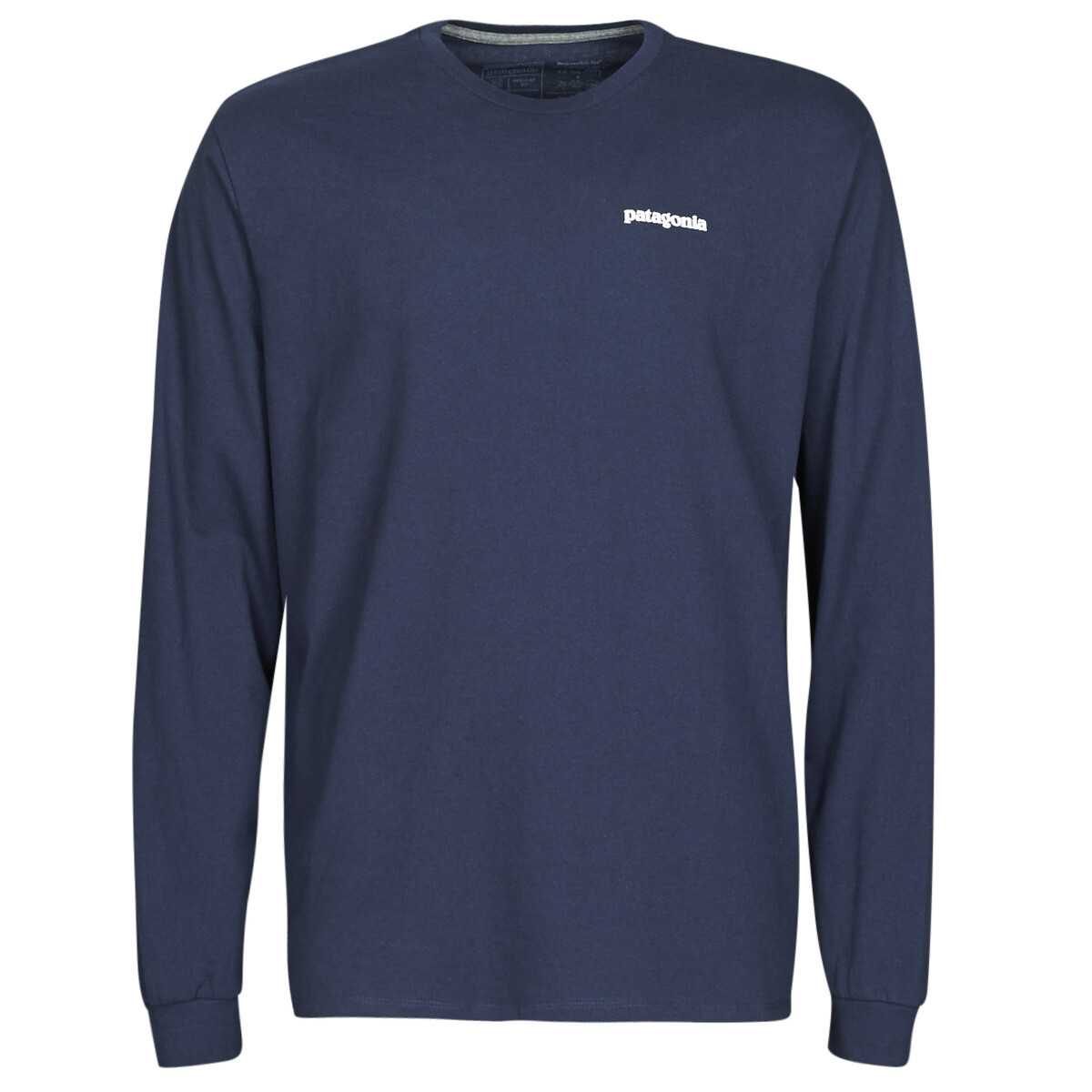 Patagonia  M's L/S P-6 Logo Responsibili-Tee  Modrá