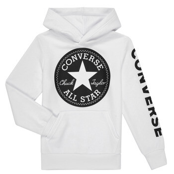 Converse  SIGNATURE CHUCK PATCH PULLOVER HOODIE  Bílá