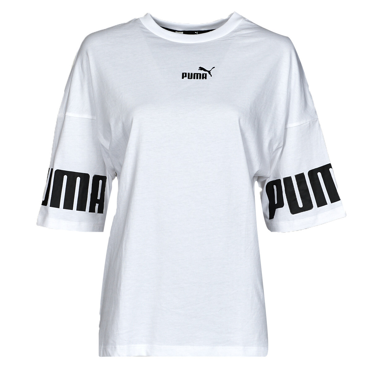Puma  PUMA POWER COLORBLOCK TEE  Bílá