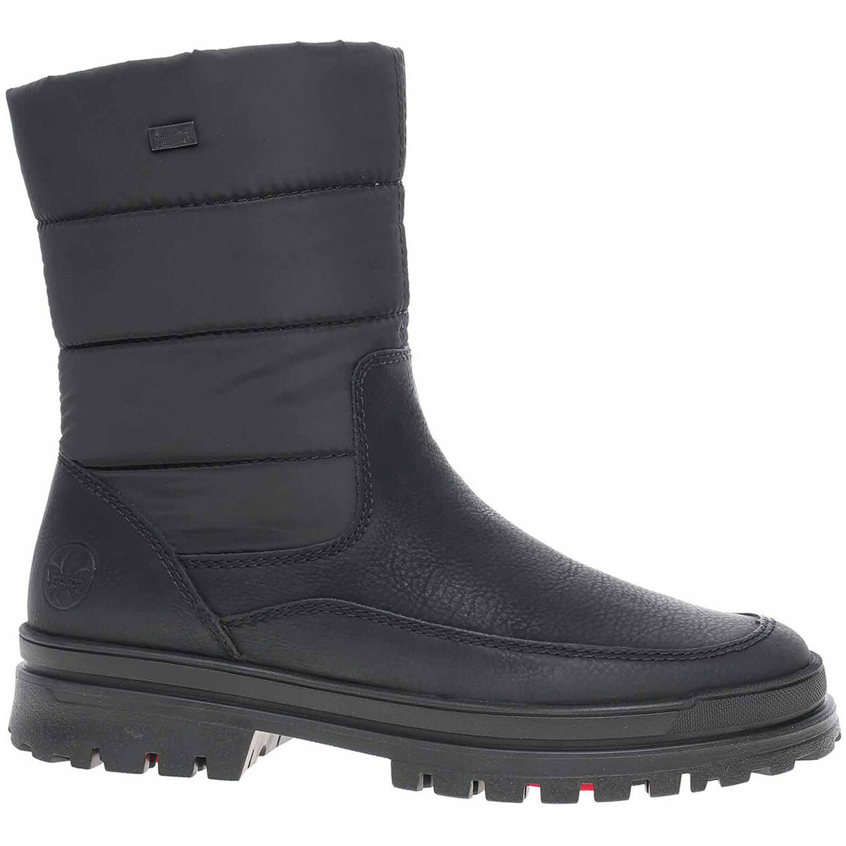 Rieker  Dámské polokozačky  Z5470-00 schwarz  Černá