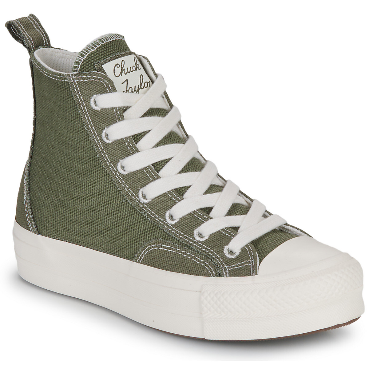 Converse  CHUCK TAYLOR ALL STAR LIFT-UTILITY/EGRET/EGRET  Khaki