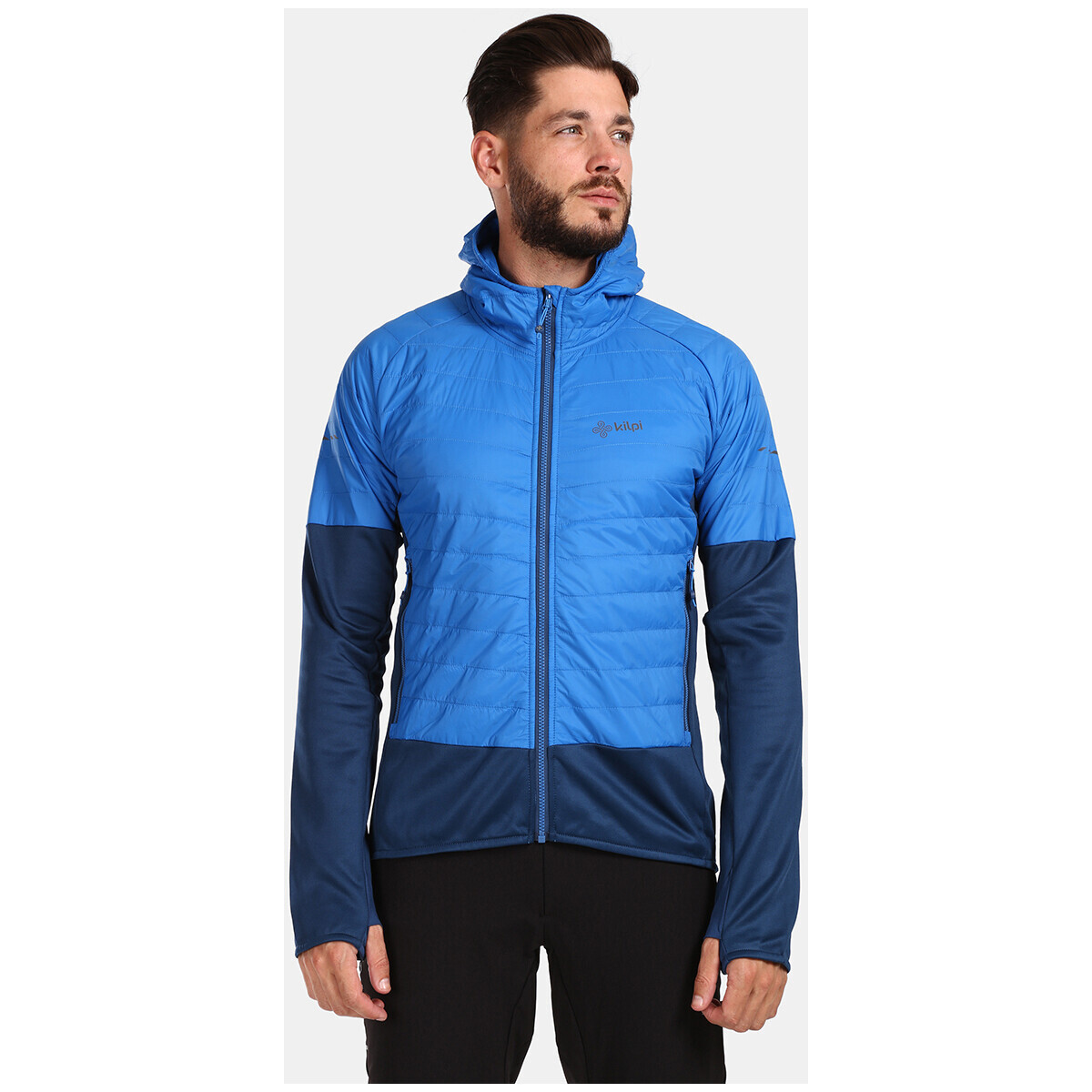 Kilpi  Pánská zateplená mikina  GARES-M  Modrá