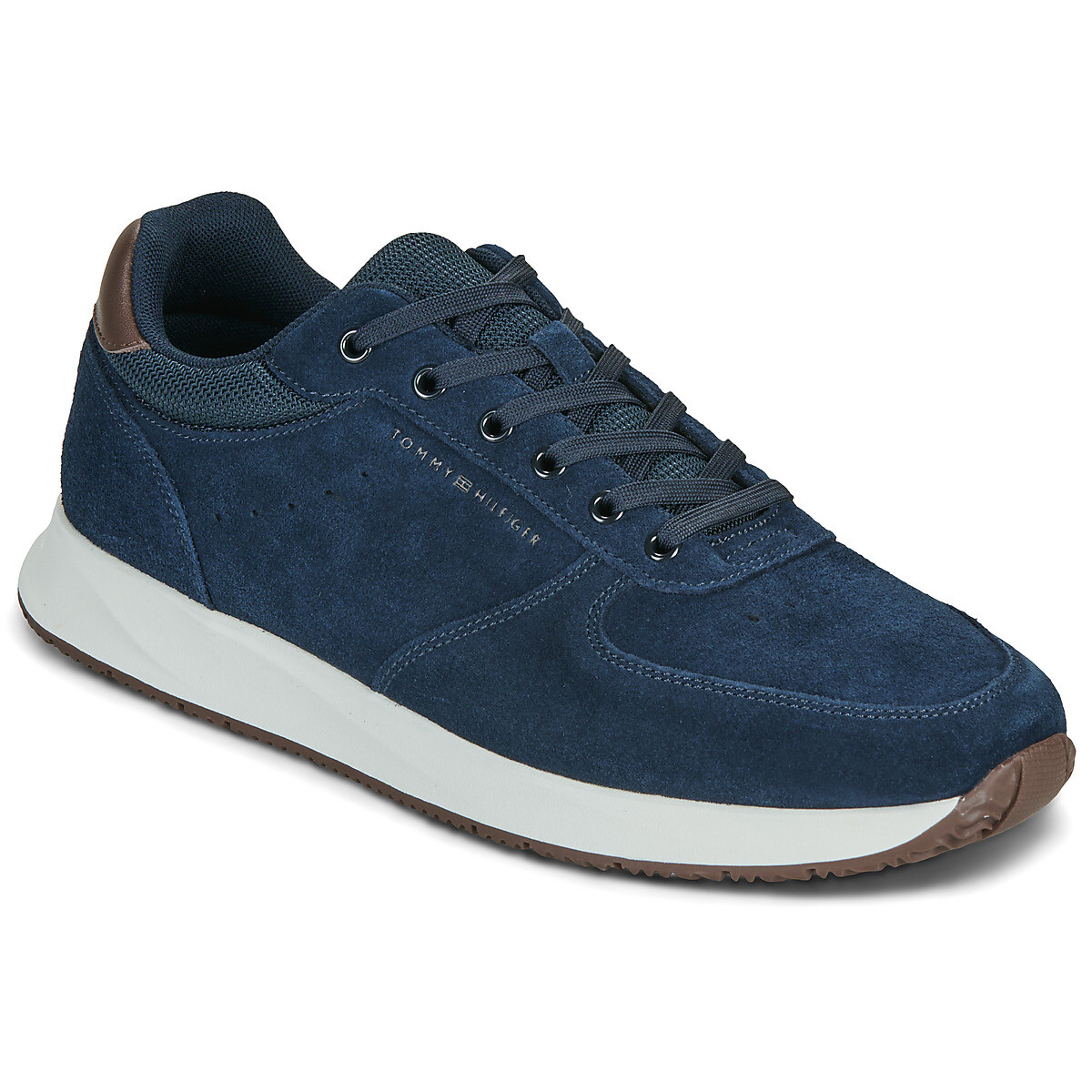 Tommy Hilfiger  NEWPORT SUEDE MIX  Tmavě modrá