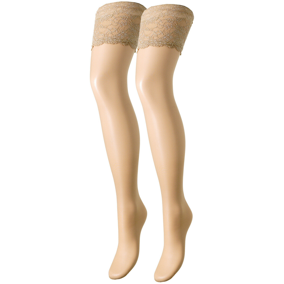 Trasparenze  Autoreggente 8 Denari Voile  Růžová