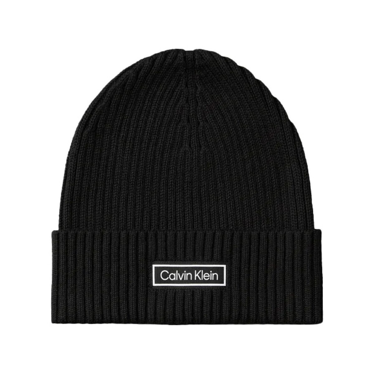 Calvin Klein Jeans  CHUNKY RIB COTTON  Černá