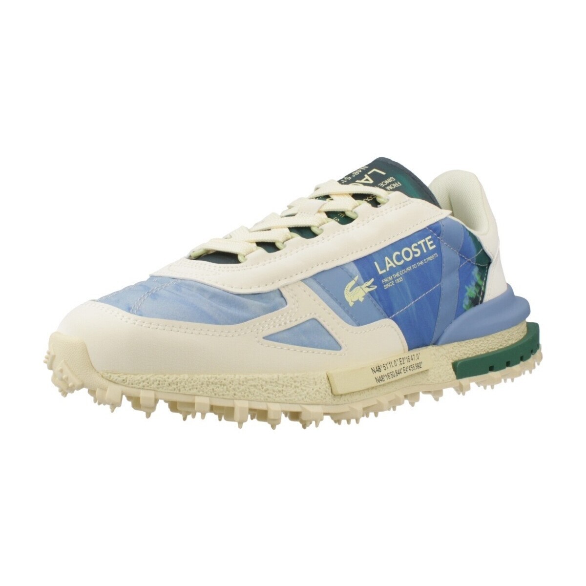 Lacoste  ELITE ACTIVE SNEAKE  Modrá