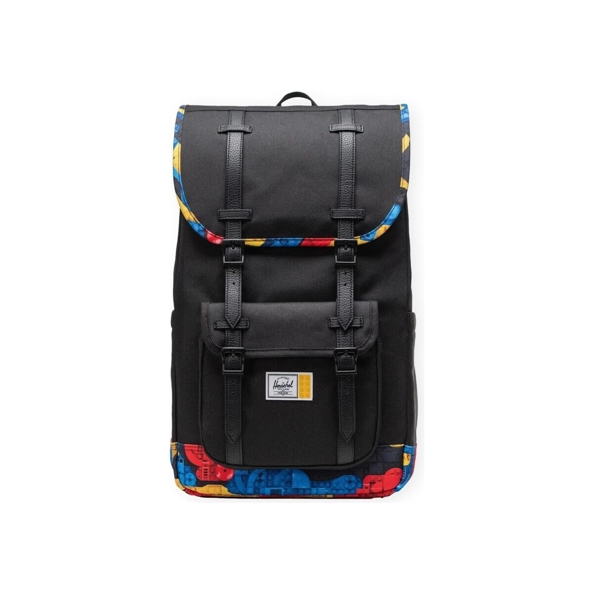 Herschel  Little America Lego Backpack - Abstract Bricks  Černá