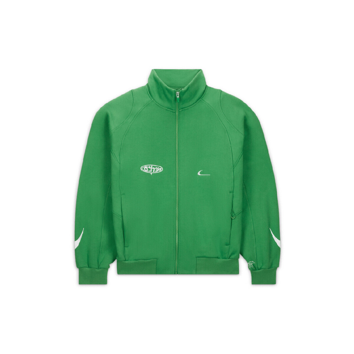 Nike  x Off-White MC Track Jacket Kelly Green  Bílá