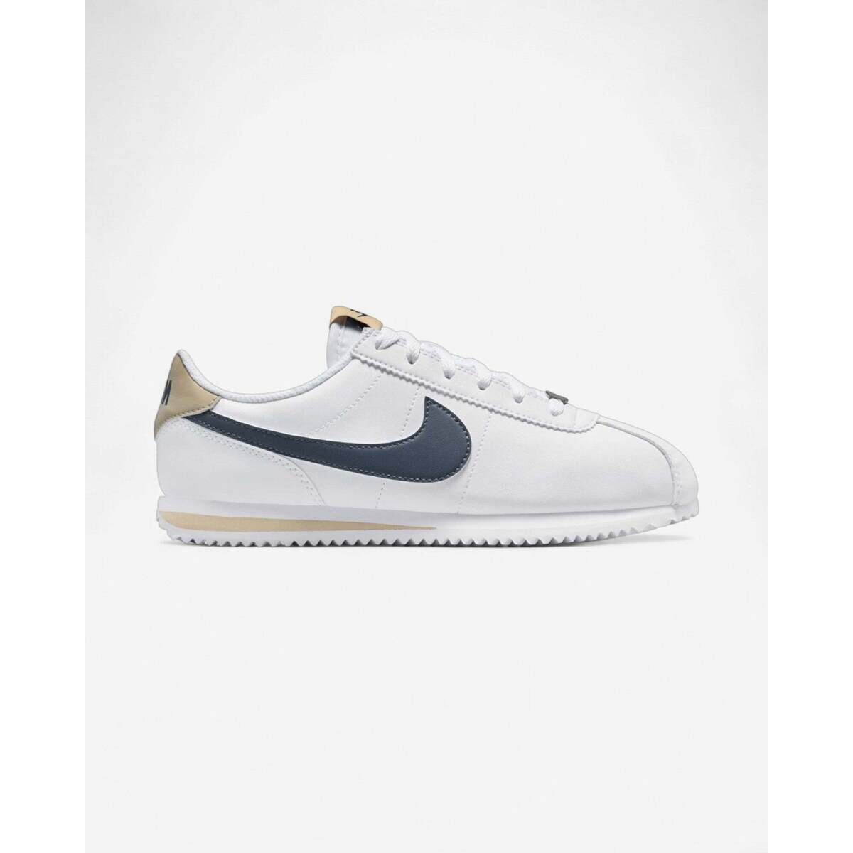 Nike  Cortez GS 'White Khaki Thunder Blue'  Bílá