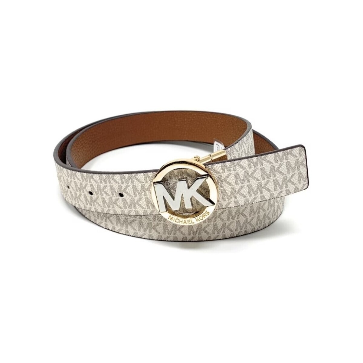 MICHAEL Michael Kors  MM REVERSIBLE BELT  Béžová