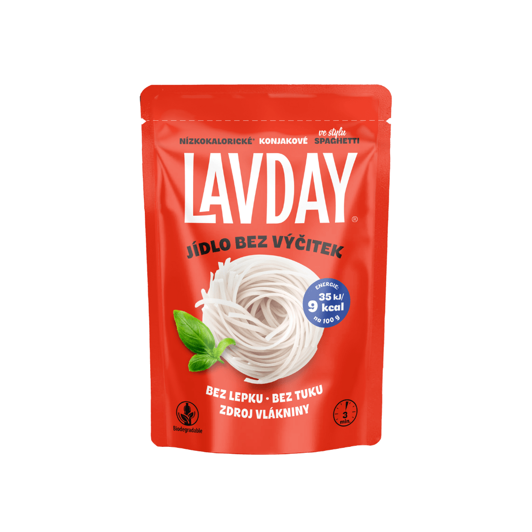 LAVDAY s.r.o. LAVDAY Nízkokalorické konjakové spaghetti 270 g
