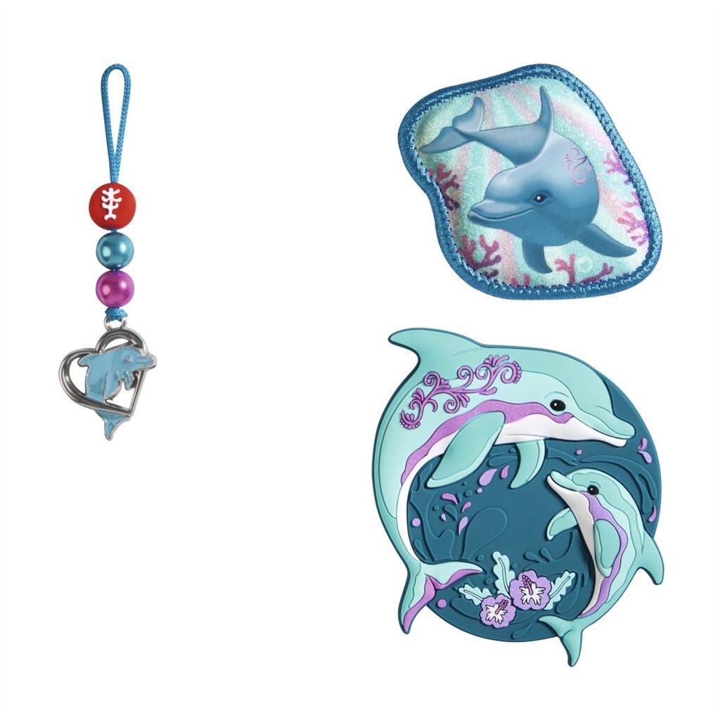 Doplňková sada obrázků MAGIC MAGS, Dolphin Finja, pro aktovky a batohy Step by Step