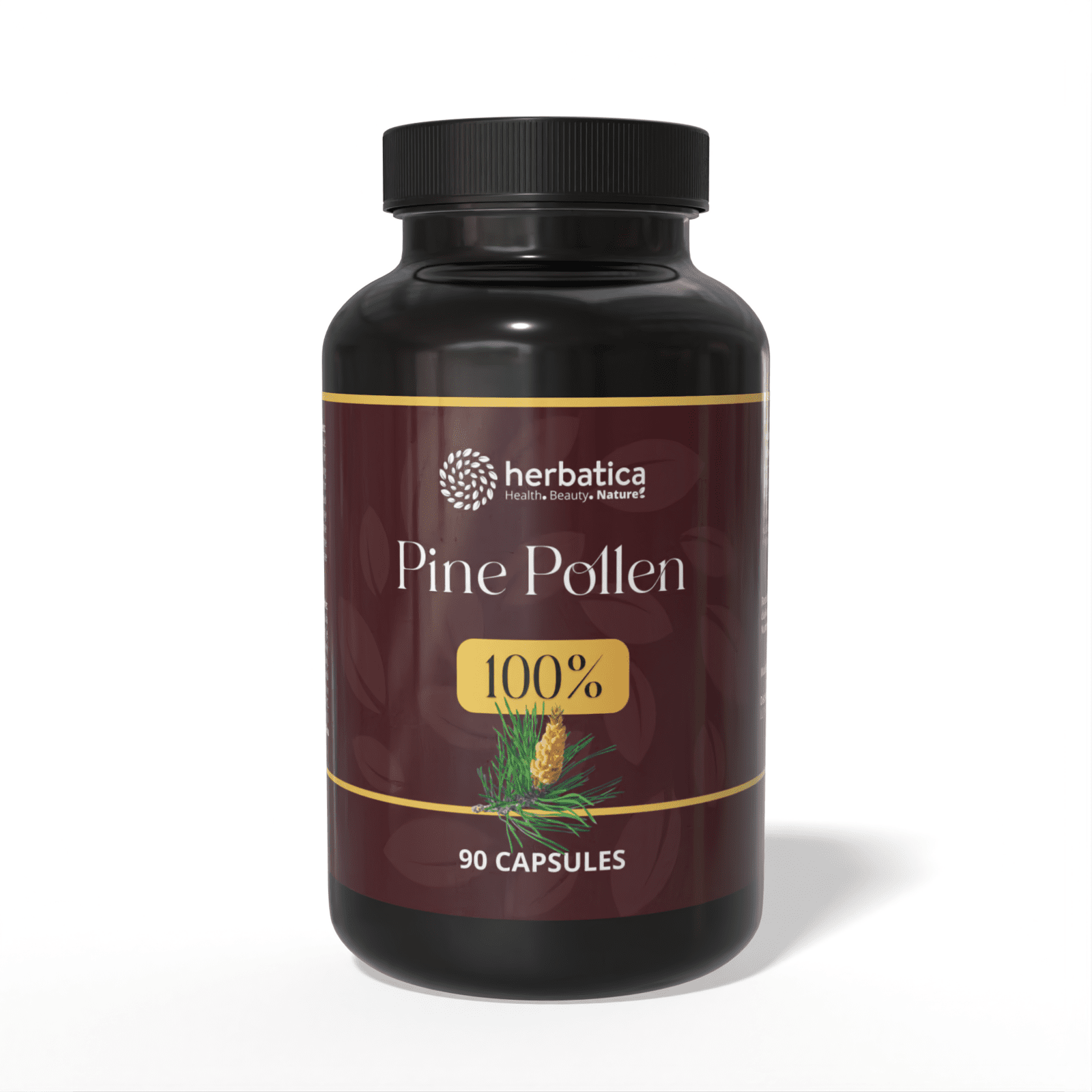 100% borovicový pyl – 90 kapslí – Herbatica