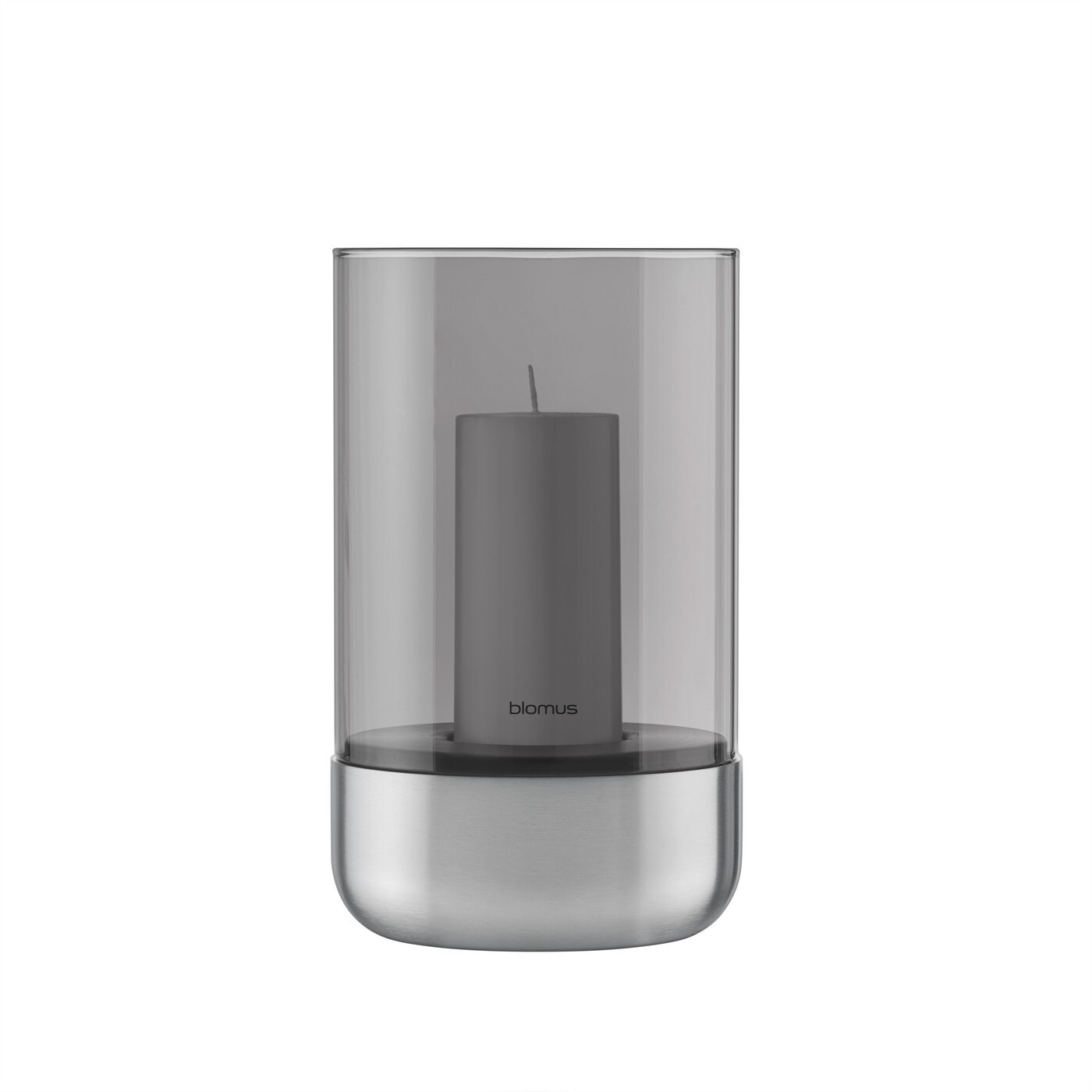 Sada 2 svícnů výška 20 cm Blomus CALMA - matný nerez