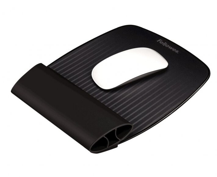 Podložka pod myš a zápěstí Fellowes I-Spire černá