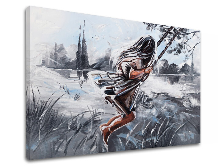 Obraz na plátně DÍVKA 1 díl XOBFB575E1