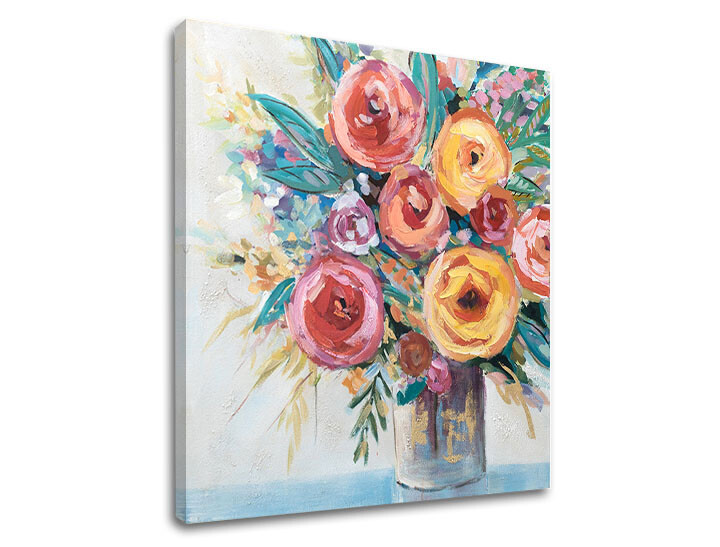 Obraz na plátně KVĚTINY 1 díl XOBCHFL038