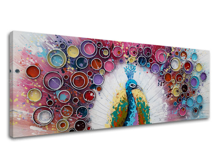 Obraz na plátně PÁV 1 díl XOBCHZH6401E1