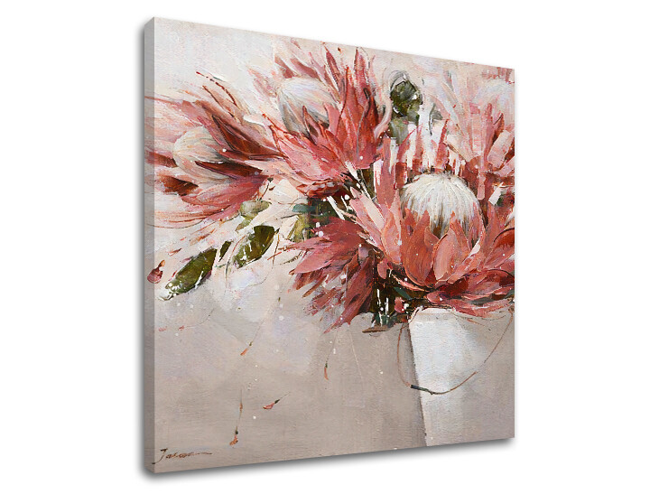 Obraz na plátně KVĚTINY VE VÁZE 1 díl XOBCH1944WE1