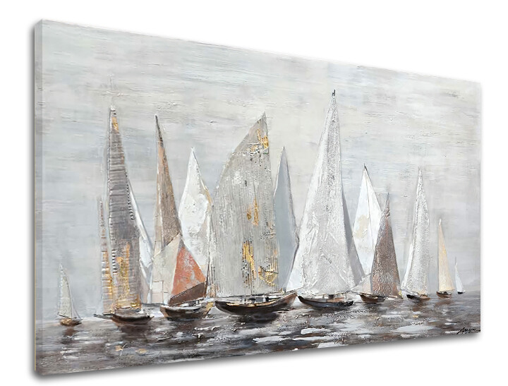 Obraz na plátně PLACHETNICE NA MOŘI 1 kus XOBCH12151GE1