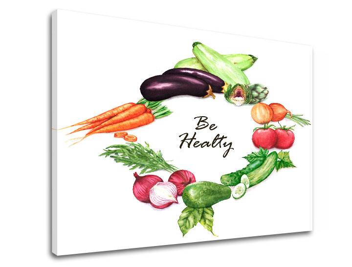 Nástěnné umění s textem Buďte zdraví