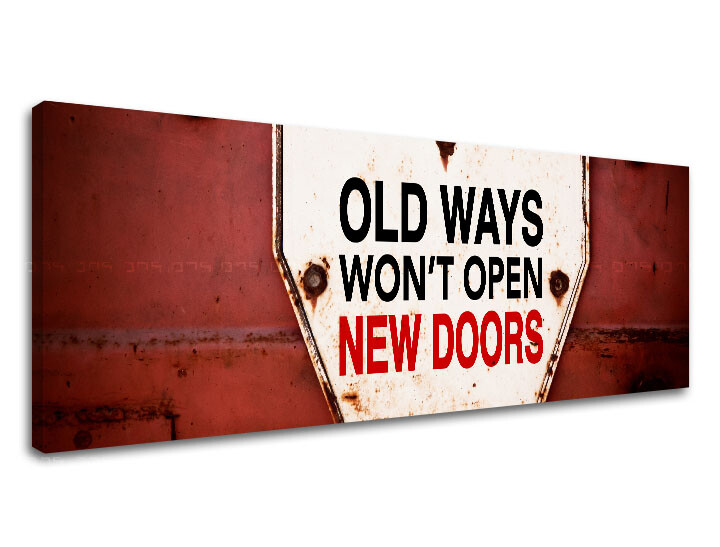 Motivační nástěnné umění Staré způsoby_003