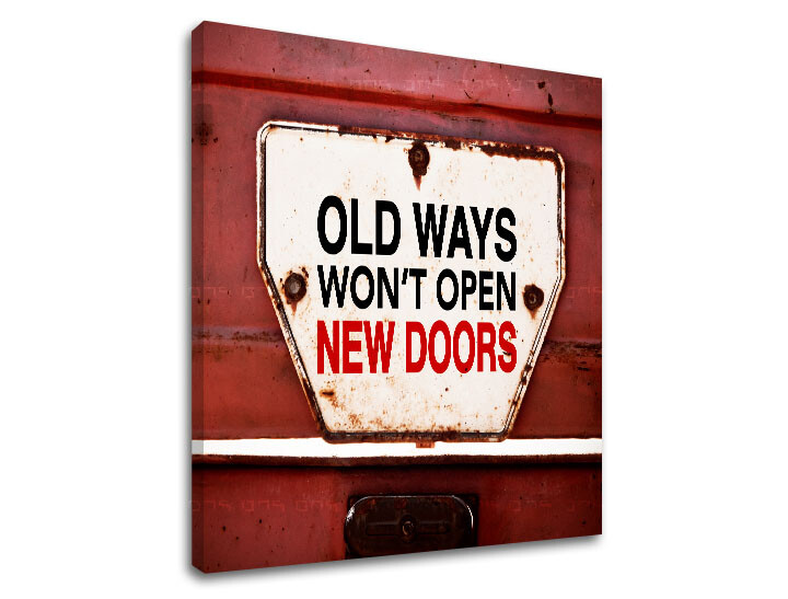 Motivační nástěnné umění Staré způsoby_002