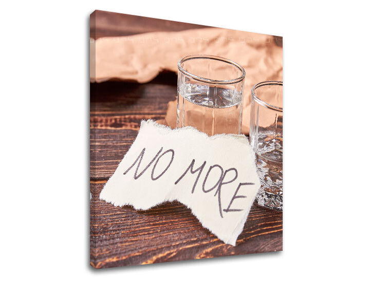 Motivační nástěnná malba No more_002