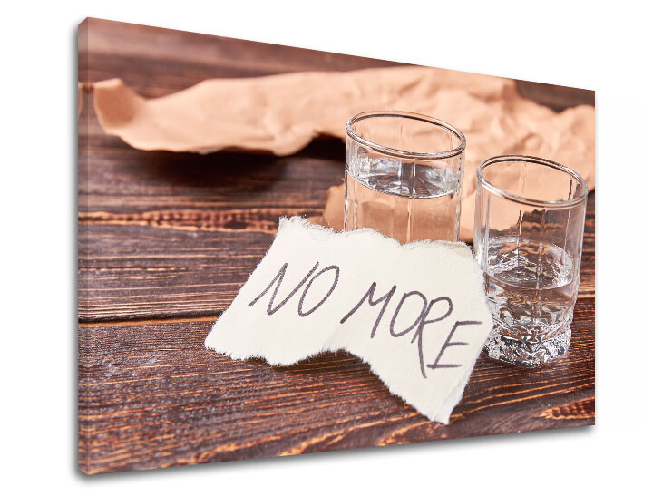 Motivační nástěnná malba No more_001