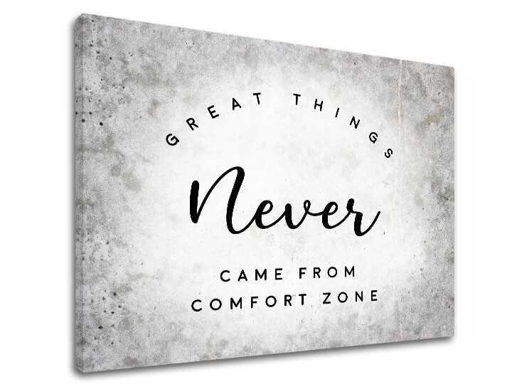 Motivační nástěnné umění Skvělé věci