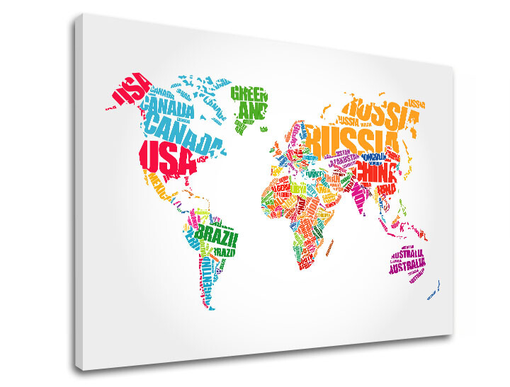 Nástěnné umění MAPY_010