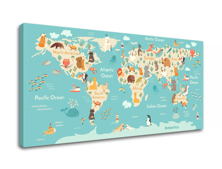 Nástěnná malba MAPS_009