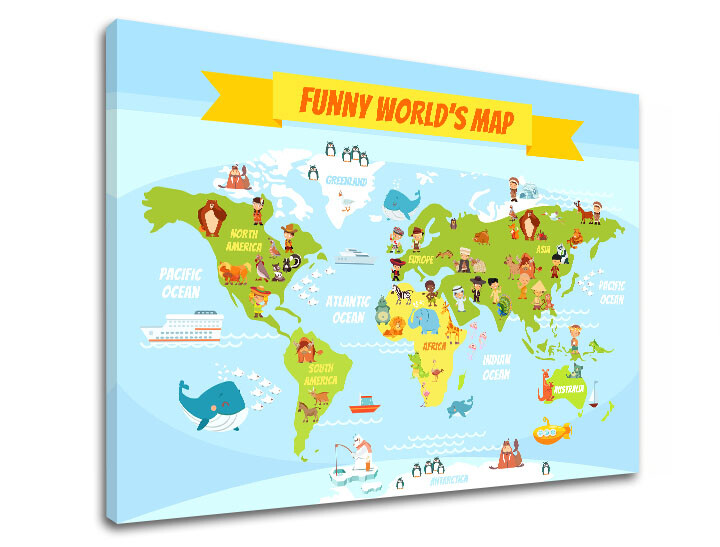 Nástěnné umění MAPS_008