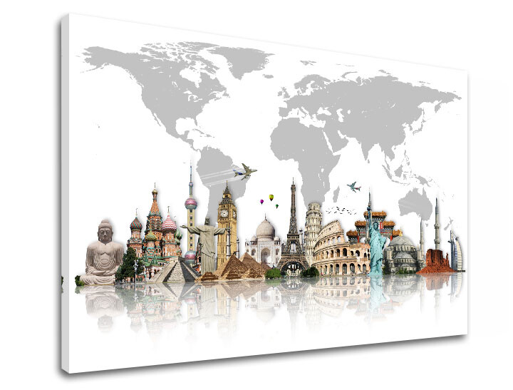 Nástěnné umění MAPY_005