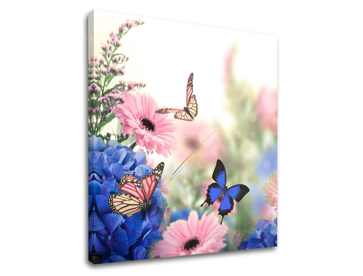 Nástěnná malba RŮŽOVÉ KVĚTY_153-12