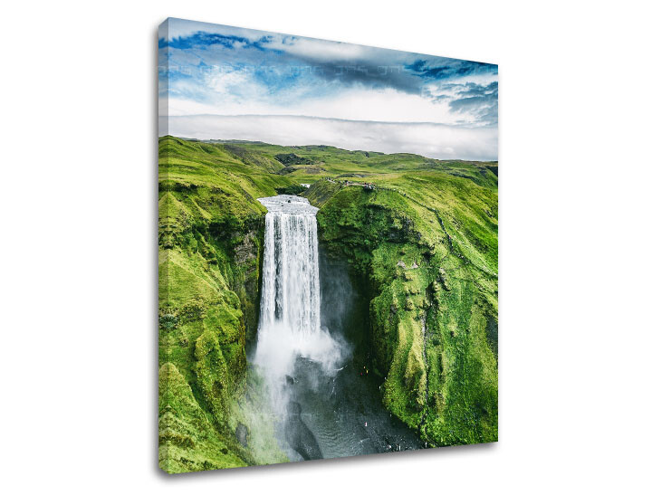 Nástěnná malba VODOPÁD_048-12