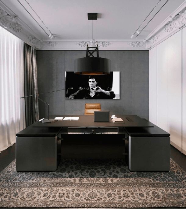 Největší gangsteři na obrazovce SCARFACE - Rozzlobený TONY MONTANA s doutníkem v ruce