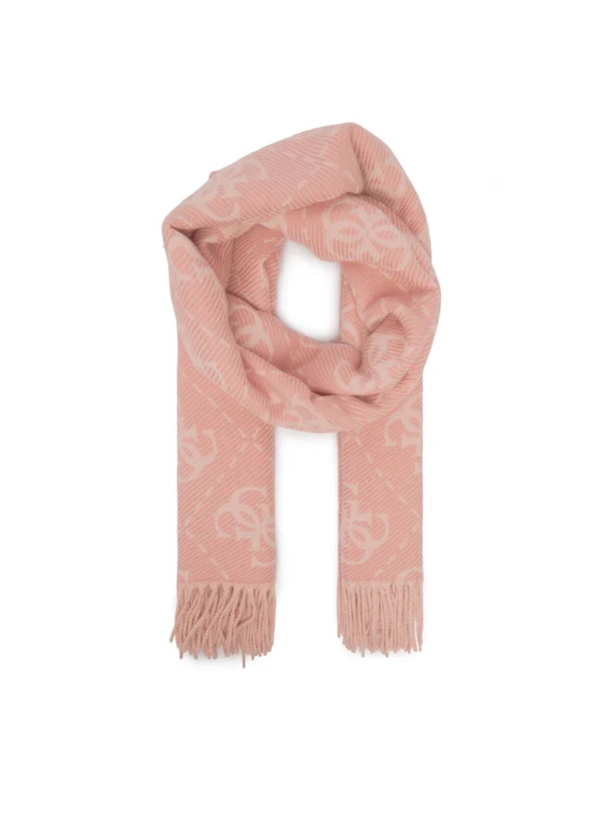 Guess dámská růžová šála AW5217VIS03-ROS T/U